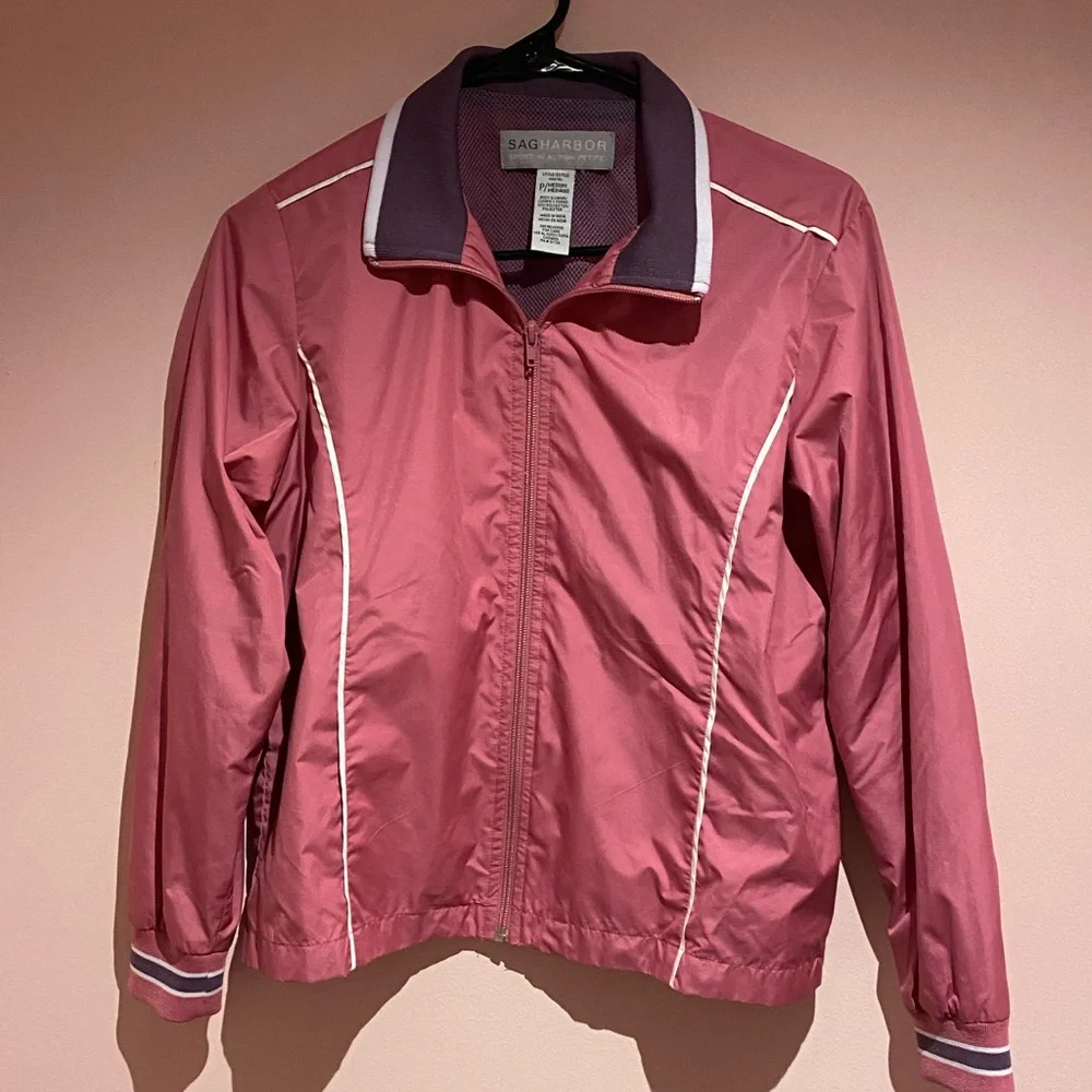 Vintage Sag Harbor 80s windbreaker